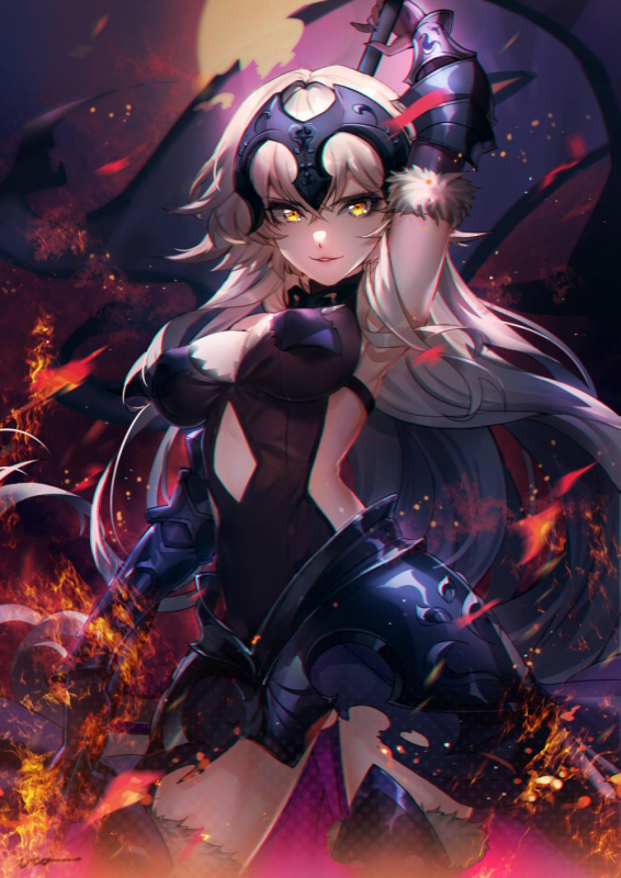 jeanne d'arc (fate) (all)+jeanne d'arc (alter) (fate)