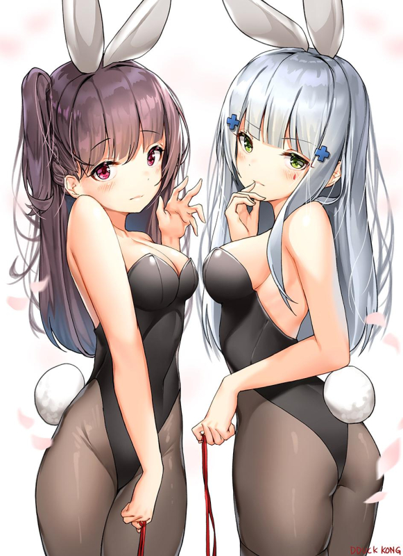 hk416 (girls frontline)+wa2000 (girls frontline)