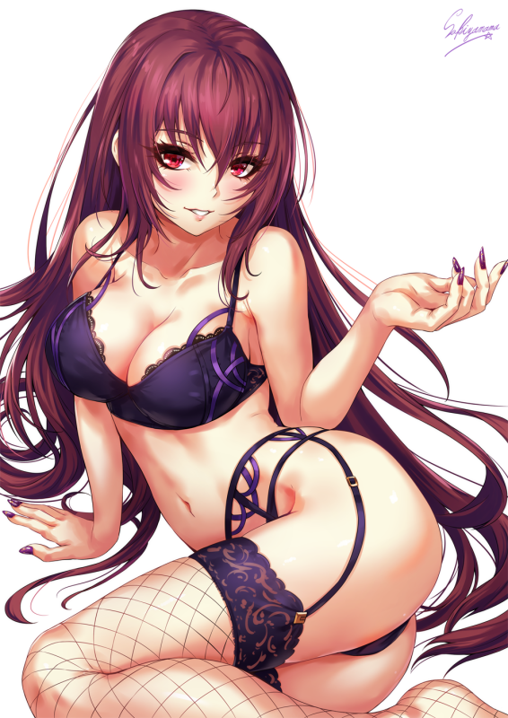 scathach (fate) (all)+scathach (fate)