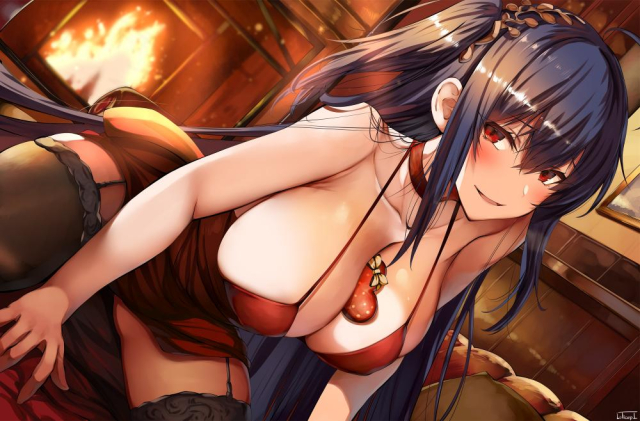 taihou (azur lane)+taihou (forbidden feast) (azur lane)
