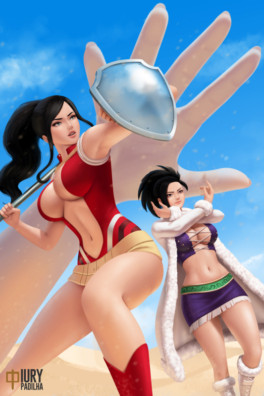 nico robin+yaoyorozu momo