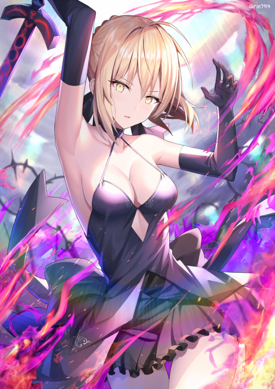 artoria pendragon (all)+saber alter