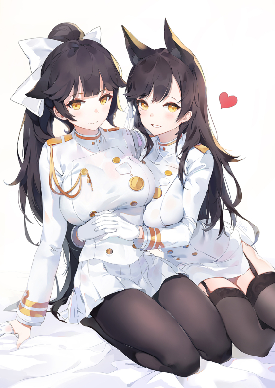 atago (azur lane)+takao (azur lane)