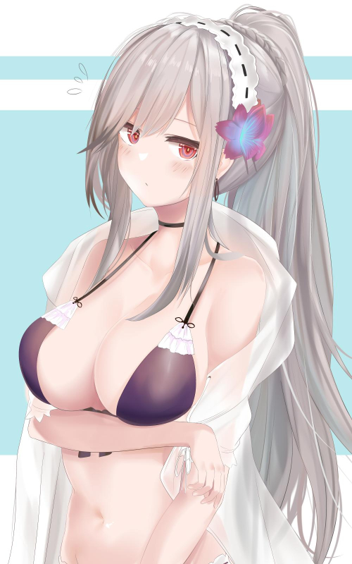 dunkerque (azur lane)+dunkerque (summer sucre) (azur lane)