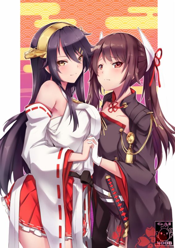 haruna battleship+haruna (azur lane)