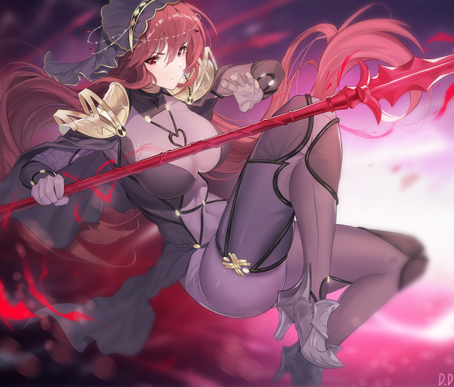 scathach (fate) (all)+scathach (fate)