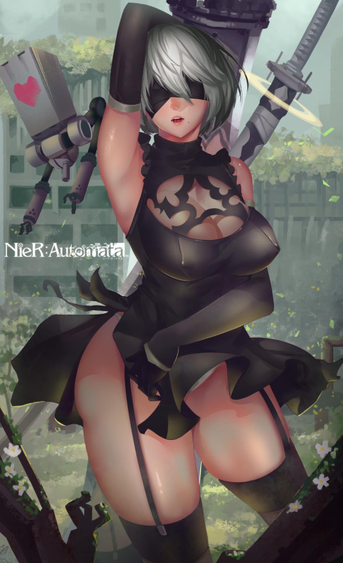 yorha no. 2 type b+pod (nier automata)