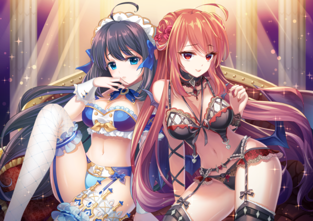 erze (king's raid)+mirianne (king's raid)