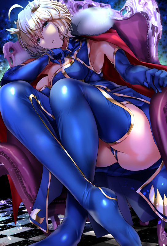 artoria pendragon (all)+artoria pendragon (lancer)