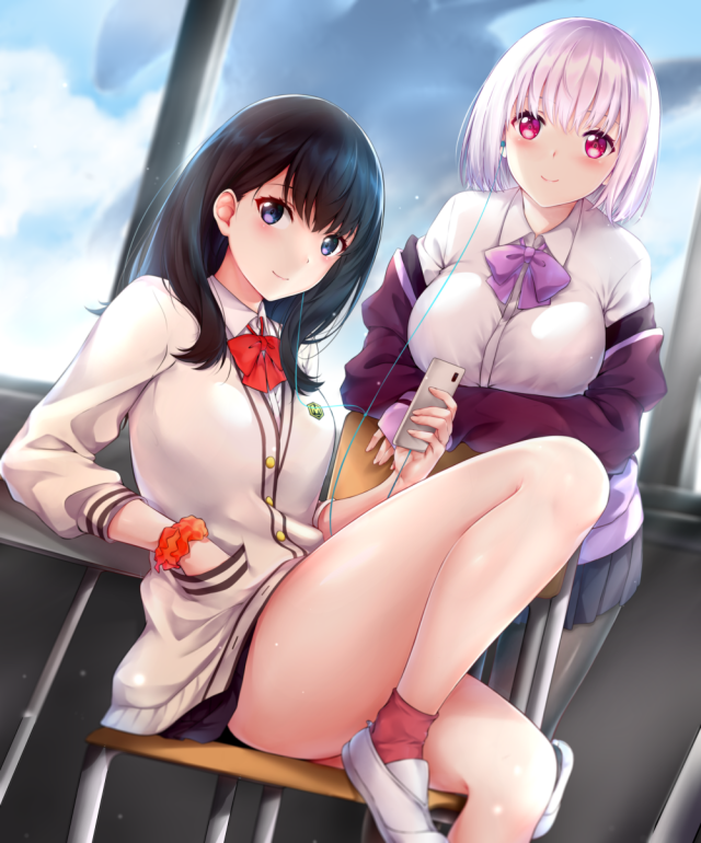 takarada rikka+shinjou akane