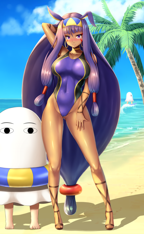 nitocris (fate grand order)+medjed