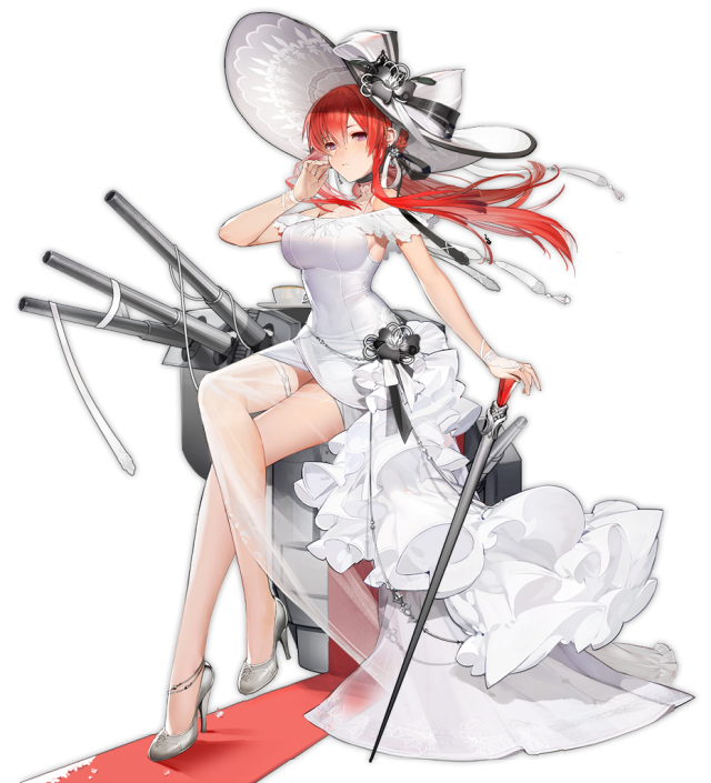 monarch (azur lane)+monarch (simple white grandeur) (azur lane)