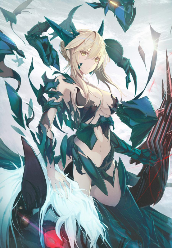 artoria pendragon (all)+artoria pendragon (lancer alter)