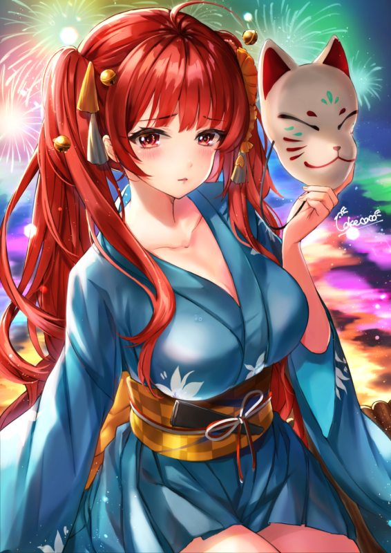 honolulu (azur lane)+honolulu (festival date) (azur lane)