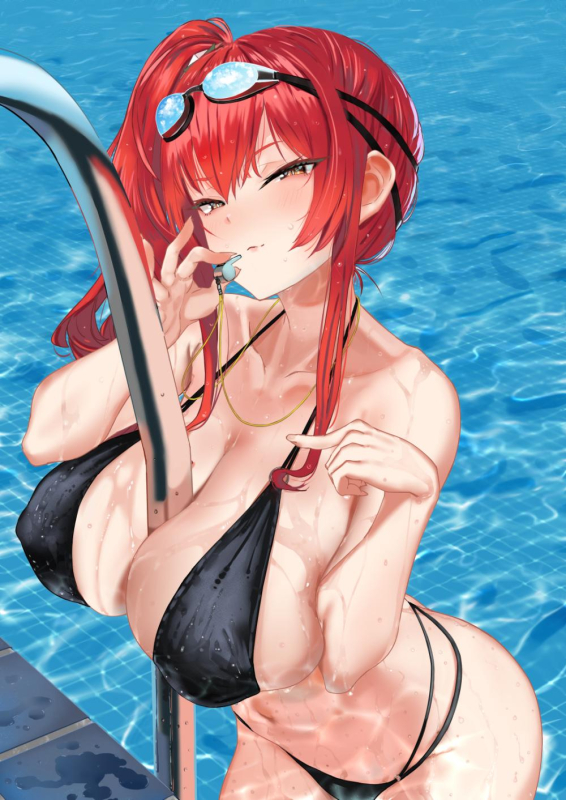 zara (azur lane)+zara (poolside coincidence) (azur lane)