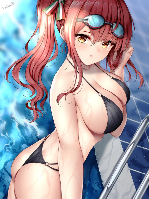 zara (azur lane)+zara (poolside coincidence) (azur lane)