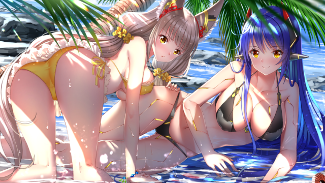 nia (xenoblade)+poppi (xenoblade)+nia (blade) (xenoblade)