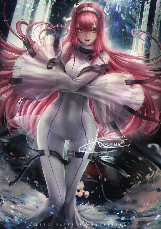 c.c.+zero two (darling in the franxx)