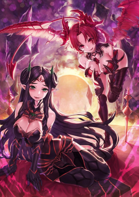 epis (king's raid)+shamilla (king's raid)