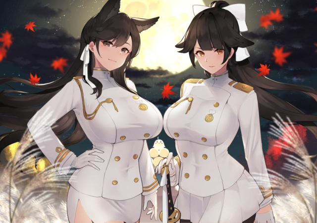 atago (azur lane)+takao (azur lane)