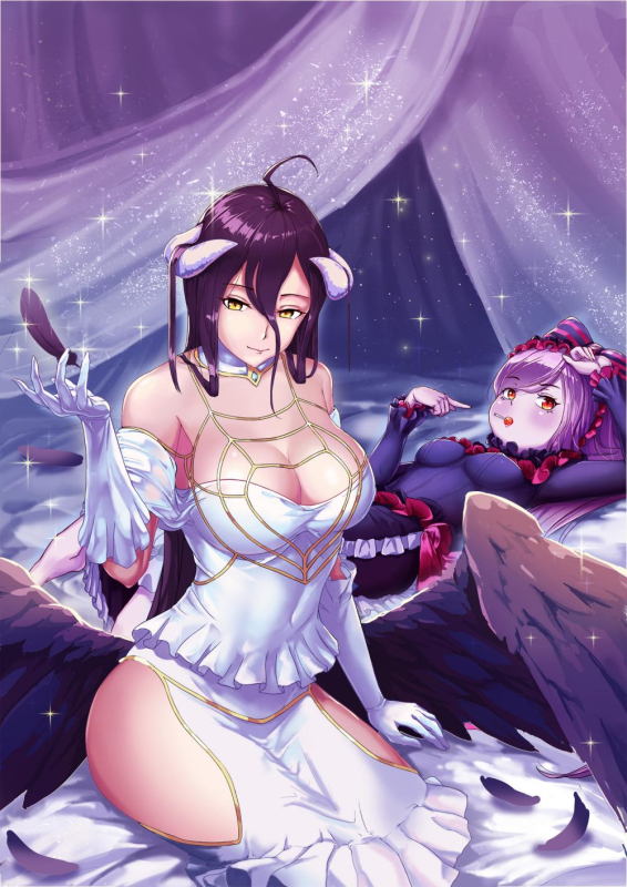 albedo+shalltear bloodfallen