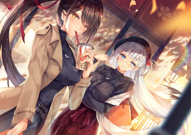 shoukaku (azur lane)+zuikaku (azur lane)