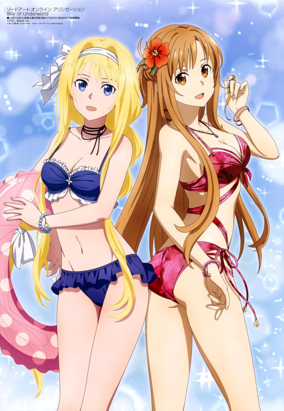 yuuki asuna+alice schuberg