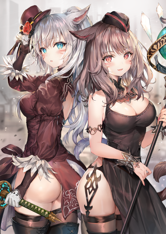 yorha no. 2 type b+miqo'te