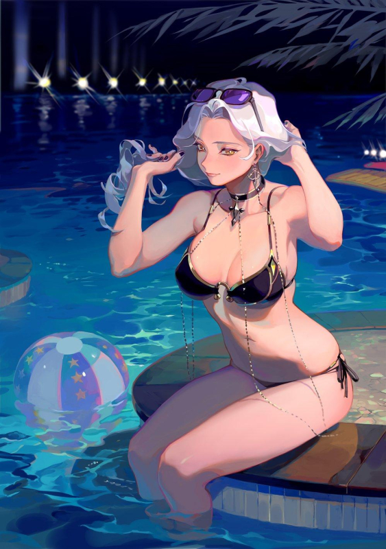 carmilla (fate grand order)+carmilla (swimsuit rider) (fate)