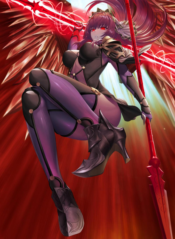 scathach (fate) (all)+scathach (fate)