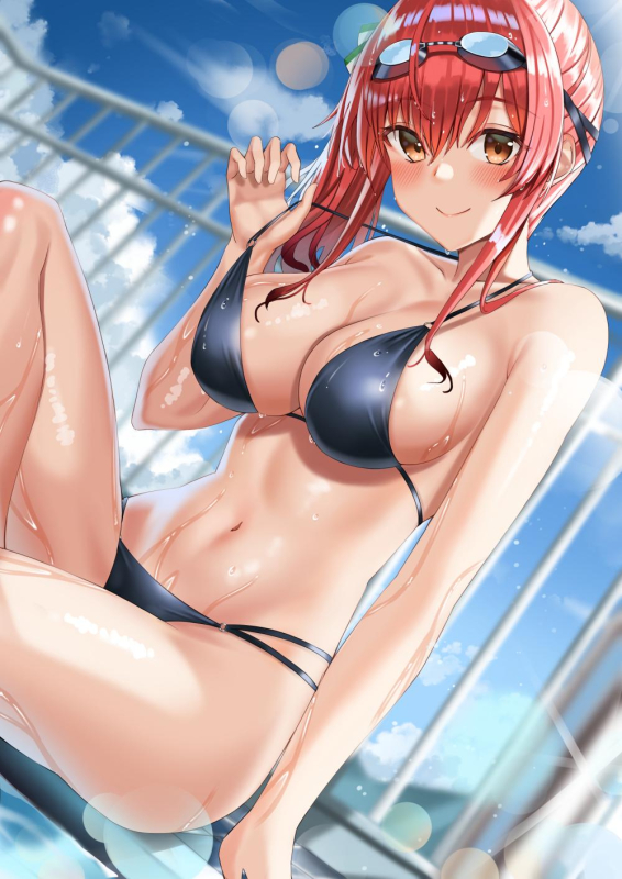 zara (azur lane)+zara (poolside coincidence) (azur lane)