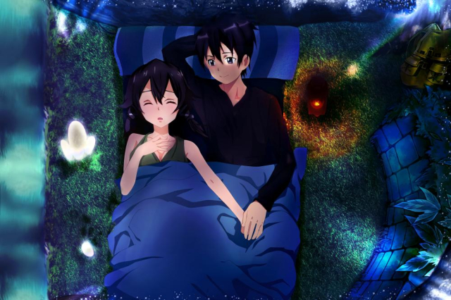 kirigaya kazuto+asada shino