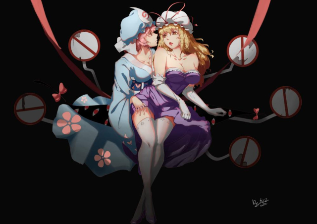 yakumo yukari+saigyouji yuyuko