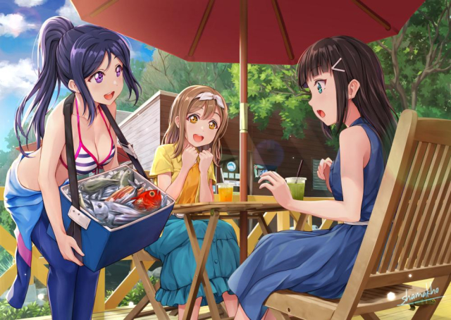 kunikida hanamaru+kurosawa dia+matsuura kanan