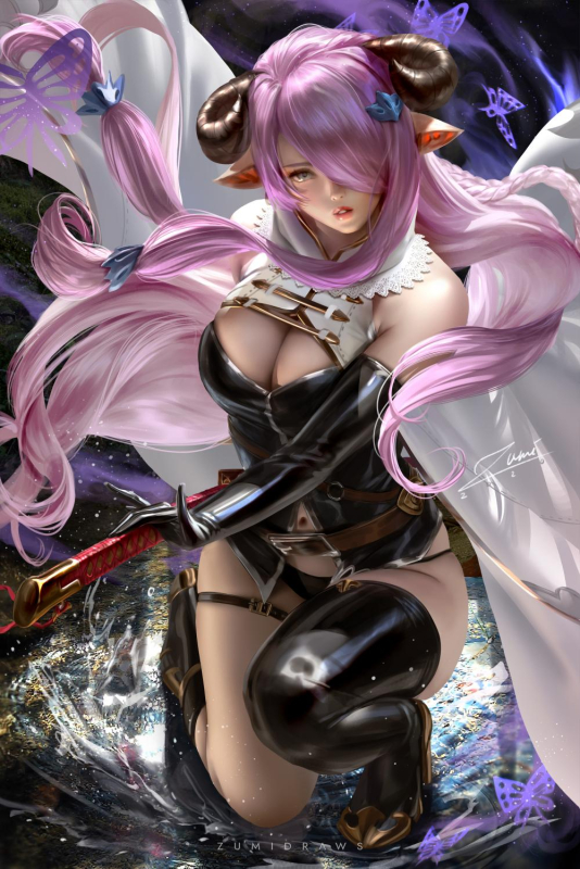 narmaya (granblue fantasy)