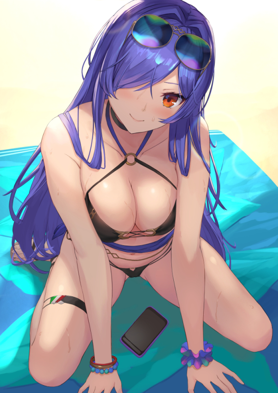 trento (azur lane)+trento (summer's hotness ) (azur lane)