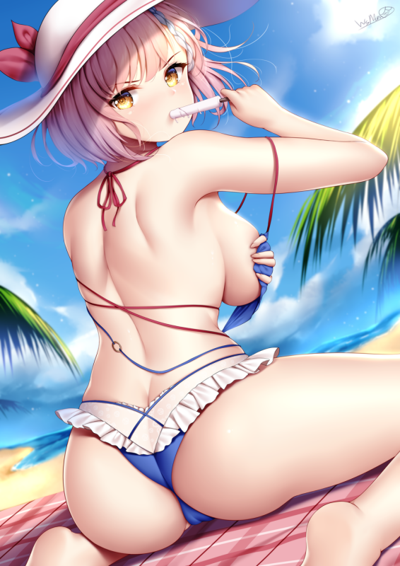 tartu (azur lane)+tartu (overthinking summer) (azur lane)