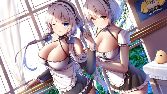 manjuu (azur lane)+sirius (azur lane)+illustrious (azur lane)