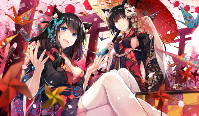 yamashiro (azur lane)+fusou (azur lane)