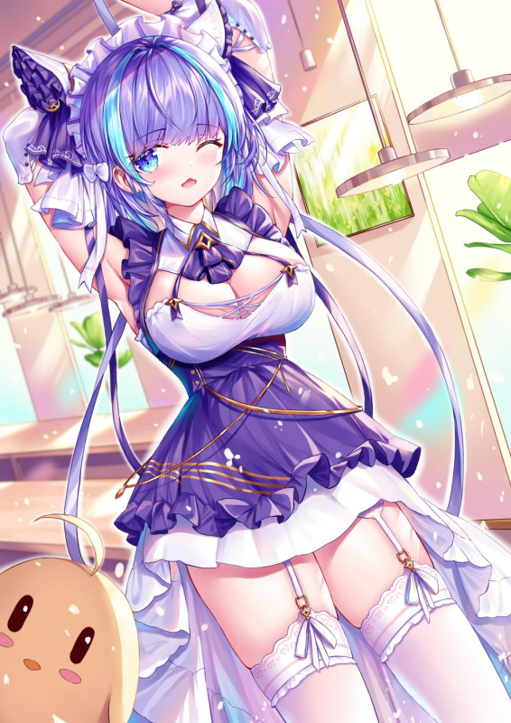 manjuu (azur lane)+cheshire (azur lane)