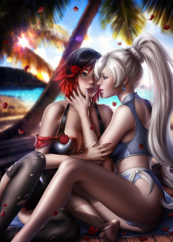 ruby rose+weiss schnee