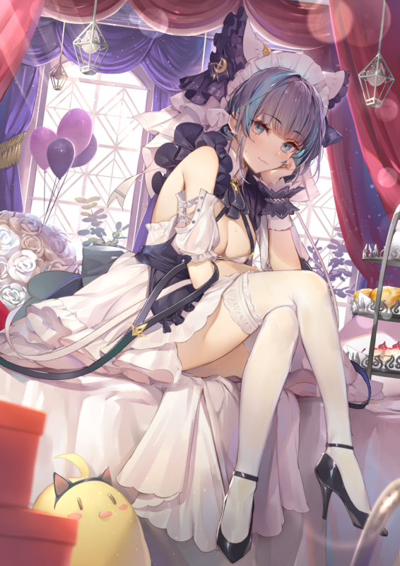 manjuu (azur lane)+cheshire (azur lane)