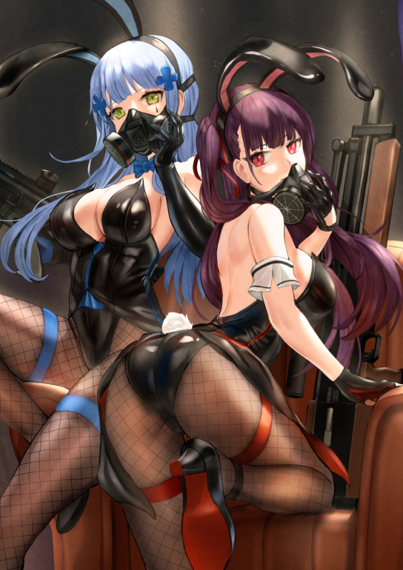 hk416 (girls frontline)+wa2000 (girls frontline)