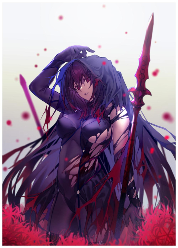 scathach (fate) (all)+scathach (fate)