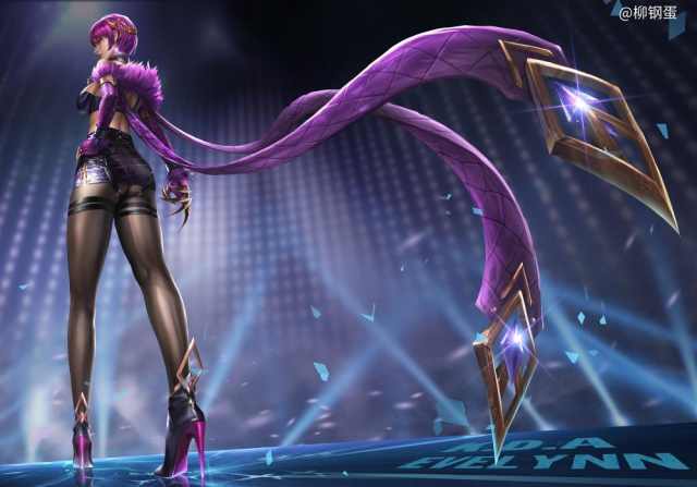 evelynn (league of legends)+k da evelynn