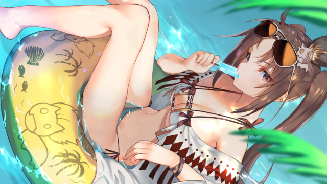 yu mei-ren (fate)+yu miaoyi (swimsuit lancer)