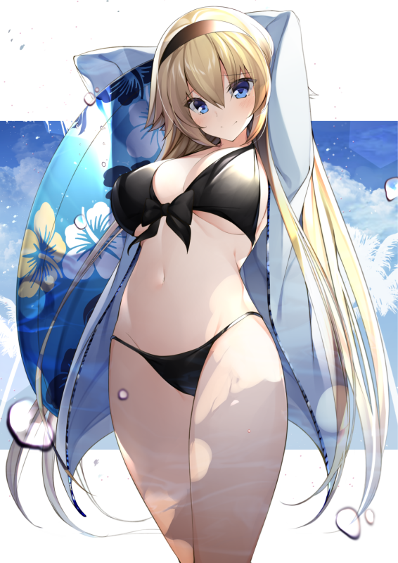 jeanne d'arc (fate) (all)+jeanne d'arc (swimsuit archer)