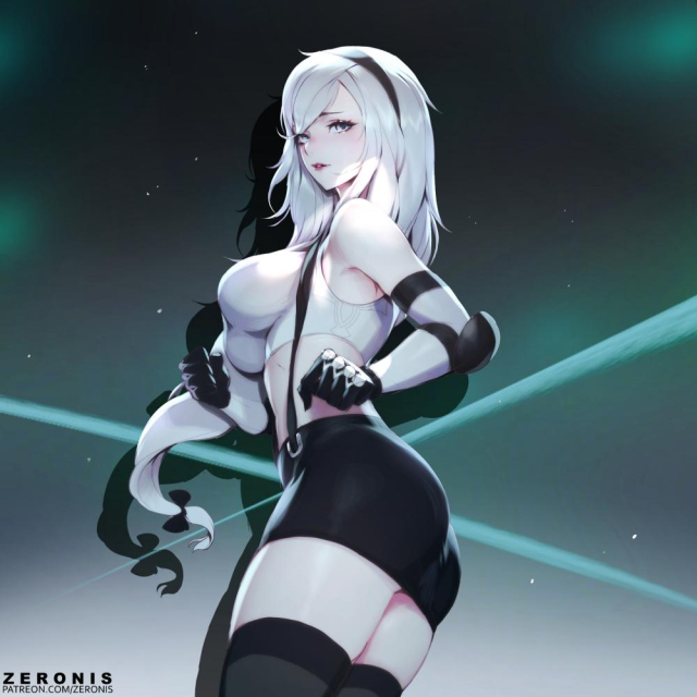 yorha no. 2 type b+tifa lockhart