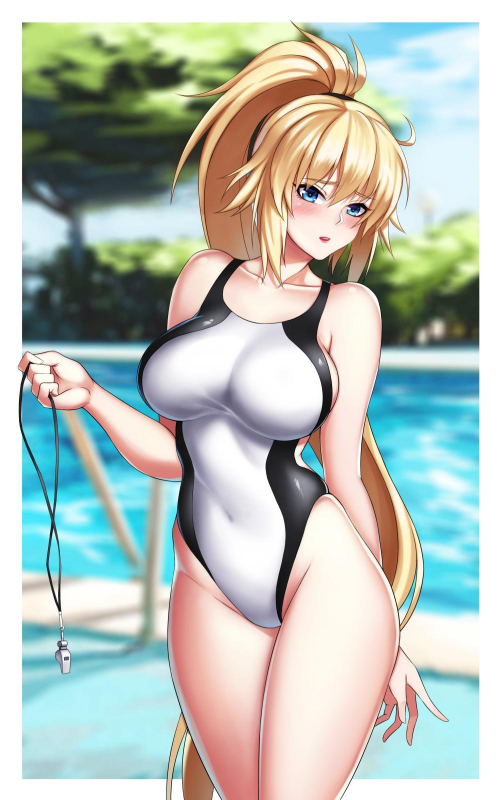 jeanne d'arc (fate) (all)+jeanne d'arc (swimsuit archer)