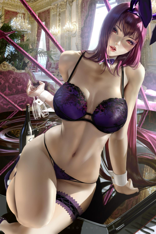 scathach (fate) (all)+scathach (fate)